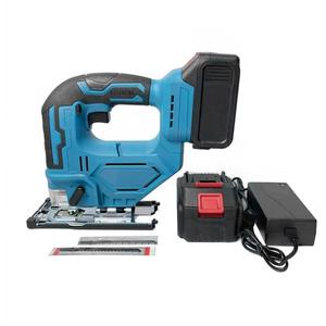 <span class=keywords><strong>Scie</strong></span> <span class=keywords><strong>sauteuse</strong></span> électrique au Lithium sans fil Portable scies courbes électriques rechargeables Machine d'outils de coupe incurvée en bois - Product Image 2