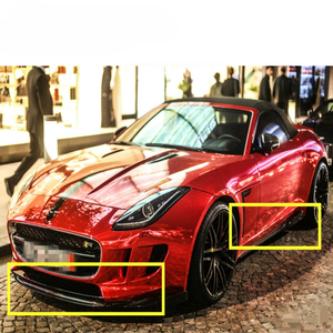 Alerón Delantero, Difusor Trasero y Faldones Laterales de Fibra de Carbono Real de Alta Calidad para <span class=keywords><strong>JAGUAR</strong></span> F-Type Estilo <span class=keywords><strong>ST</strong></span> - Product Image 3