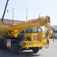 Usine en gros nouveau 20 tonnes self-made 4x4 camion grue télescopique grue mobile avec hydraulique à vendre
