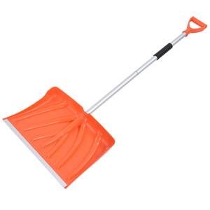 Sneeuwschuiver D Vormige Handvat Aluminium Plastic Materiaal Afneembare Shovelling Tool, Metalen Sneeuwschuiver - Product Image 2