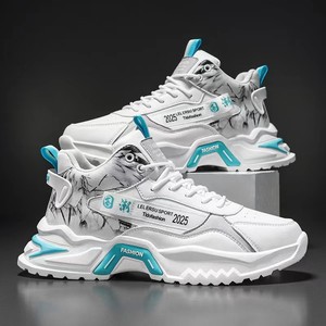 Chaussures pour hommes 2024 nouvelle maille de course de sport mince et respirante, jeune et décontracté polyvalent - Product Image 4