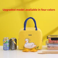 JM Studenten Isolierte Lunchbox-Tasche mit Aluminiumfolie-Innenfutter Hält Essen Warm Modernes Minimalistisches Design BDH-12 Modell Großhandel