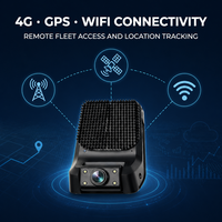 Caméra de tableau de bord 4G AI à double objectif avec GPS, WiFi, ADAS, DMS, BSD, vision nocturne, étanche, pour camions, bus, véhicules commerciaux, surveillance en direct