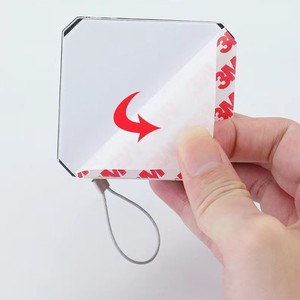 Ferme-porte automatique à cordon de traction, fermeture douce et silencieuse, sans perçage, pour porte coulissante de placard, design minimaliste, en fer - Product Image 2