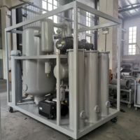 Système de purification d'huile sous vide poussé pour la filtration et la régénération de l'huile de transformateur extérieur