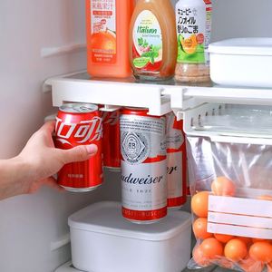 Hanging Soda Can Organizer <b>for</b> Refrigerator Adjustable Can Holder Dispenser - Product Image 5
