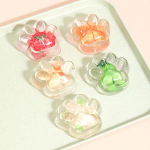 2025 New Korean Wholesale Direct TPR Vegetable <b>Cat</b> Paw Taba <b>Squishy</b> Toy Custom Unique Sensory Squeeze Toy for Kid Event Gift - Product Image 1