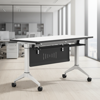 Tables pliantes rectangulaires multifonctionnelles et pratiques Greatway ZD-15 pour bureau mobile et lecture