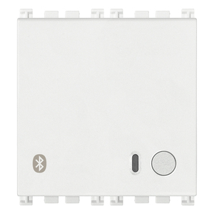 <b>Bluetooth</b> <b>Amplifier</b> 4+4W White 5.4x6x5.3 Inches Home Audio Component - Product Image 1