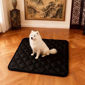 Alfombra rectangular antideslizante para mascotas Pawfect, cama para perros de tela Oxford y fibra de poliéster, lavable a mano, para perros, origen Hebei. - Product Image 5