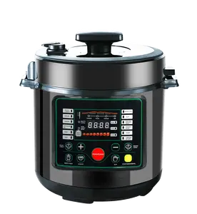 6L 8 Liter Large Multicooker Electric Pressure Cooker Stainless Steel Housing Electric Pressure Cooker Multifunction
