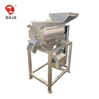 Dzjx Industriële Ontsteniging-En Pulpmachine Fruitpuree Groentepulp Makende Machine Tomatenvruchtenpulp Extractie