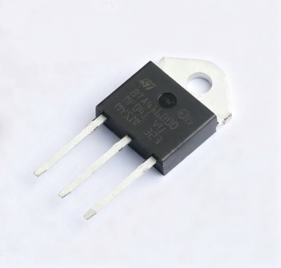 (Electronic Components) Original BTA41-600BRG Triacs 600V 40A TOP3 for AC Power Control & Industrial Electrical Equipment