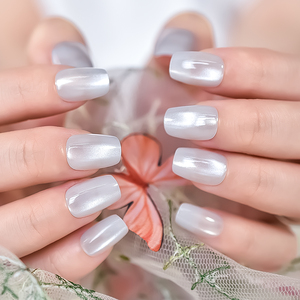 Prensa en las <span class=keywords><strong>uñas</strong></span>, ataúd cuadrado medio, diseño <span class=keywords><strong>de</strong></span> Ojos <span class=keywords><strong>de</strong></span> gato, <span class=keywords><strong>Gel</strong></span>, <span class=keywords><strong>uñas</strong></span> acrílicas <span class=keywords><strong>cortas</strong></span>, juego <span class=keywords><strong>de</strong></span> <span class=keywords><strong>uñas</strong></span> postizas, cubierta completa para mujeres - Product Image 3