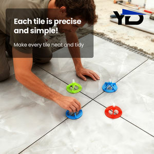 Clips de nivellement croisés en plastique de 2 mm pour carrelage, auto-nivelants et auto-adhésifs, style design moderne, garantie 3 ans pour la pose de carrelage - Product Image 5