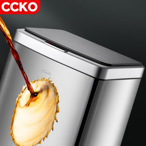 High Quality Hotel Outdoor Factory Large Portable Charging <strong>Metal</strong> Intelligent Dustbin Sensor <strong>Bins</strong> Smart Trash Waste Garbage Cans - Product Image 5