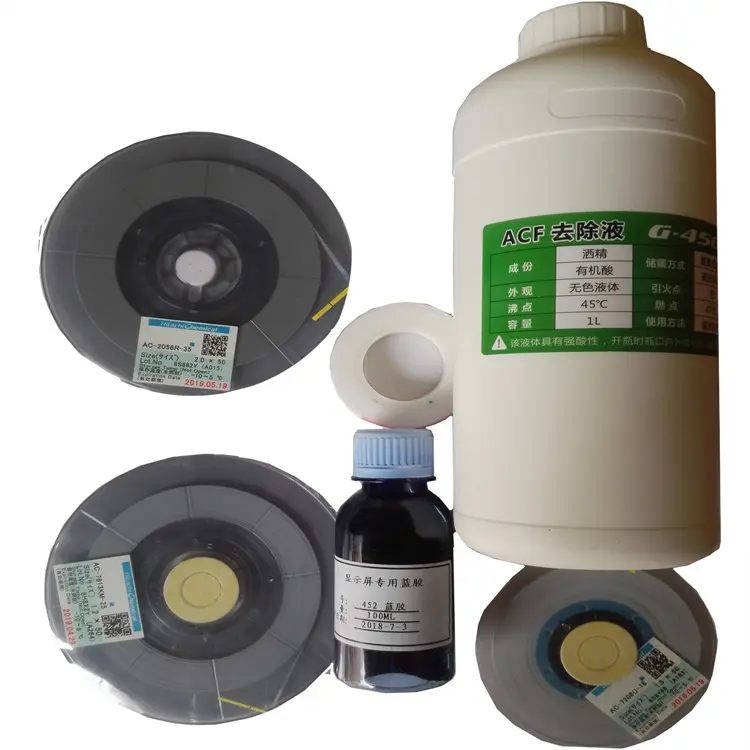 COF glue ACF Tape ACF glue conductive tape For LCD TV screen Panel Repair TAB COF COG FPC FOG bonding machine