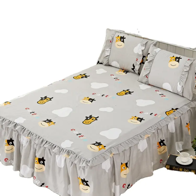 Animal pattern custom 100% polyester 80gsm 255cm printed microfiber fabric for bed sheet