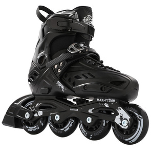 EACH Adjustable Sizes Thickened <b>Frame</b> Slalom Shoes Children's Skates Set Adult Protective Manufacturers Supply YQ-RS01 PU Wheels - Product Image 2