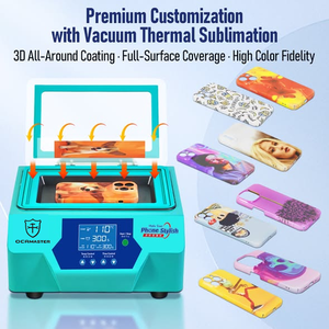 Machine de sublimation 3D <span class=keywords><strong>OM</strong></span>-U8 pour coques de téléphone personnalisées, <span class=keywords><strong>coque</strong></span> de téléphone portable DIY - Product Image 2