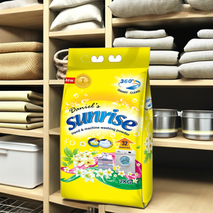 Detergente en Polvo para Lavandería de 1 <span class=keywords><strong>kg</strong></span>, Polvo de Lavado de Alta Calidad de Fábrica China - Product Image 2