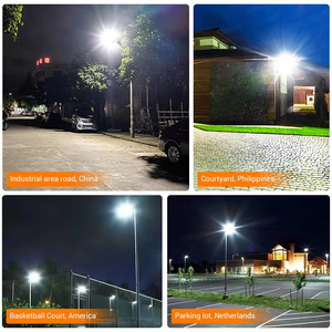 Farola LED Solar de Plástico ABS Impermeable IP65 con Opciones de 200W-400W para Uso en Carreteras NJ052, Todo en Uno - Product Image 6