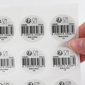 Özel QR Kodlu Etiketler Çift Katmanlı Çıkarılabilir Yapışkanlı Kağıt Çift Katmanlı Etiket Çıkartmaları Ambalaj Etiketleri - Product Image 2