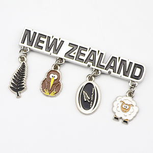 Imanes de nevera de recuerdos turísticos de <span class=keywords><strong>Nueva</strong></span> <span class=keywords><strong>Zelanda</strong></span> con diseño personalizado de fábrica 3D Metal City - Product Image 2