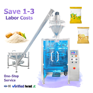Max Efficiency Food Powder VFFS Packaging Machine Sachet Starch Multifunction Packaging Machines - Product Image 1