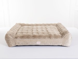 Lit orthopédique pour chien <span class=keywords><strong>Etrip</strong></span>, lavable, en mousse à mémoire de forme, luxe, sur mesure, imperméable, canapé-lit pour chien - Product Image 2