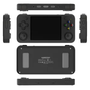 RG35XX H 3.5 "Consoles de jeux vidéo rétro à écran IPS 30 émulateur lecteur de jeu portable avec poignée Wifi BT