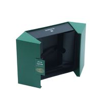Boîte cadeau magnétique de luxe en gros, design personnalisé, gaufrage, laminage mat avec intérieur en éponge pour l'emballage de cadeaux
