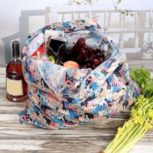 Bolsa de Compras Reutilizable y Plegable, Ecológica, con Bolsillo, Nueva Moda - Product Image 3