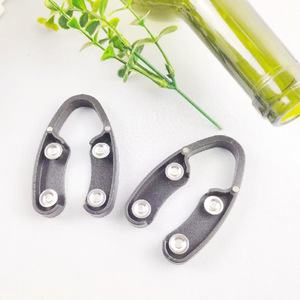 Magnetic Wine Bottle Opener Stainless Steel Flat Design Easy Open Corks For Wine Bottles - Product Image 1