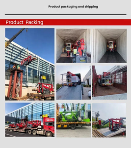 Nacelle élévatrice électrique isolée pour travaux extérieurs à haute altitude Verger Cueillette Ascenseur <span class=keywords><strong>Chariot</strong></span> articulé à araignée sur chenilles - Product Image 4