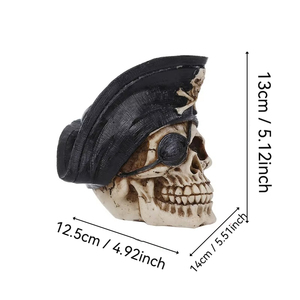 Resina Pirata Calavera SKB12 Sketch Material Home Bar Fiesta de Halloween Modelo divertido Huesos embrujados Decoración de la casa - Product Image 2