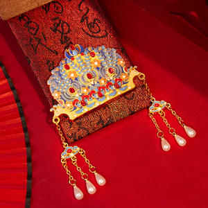 Adesivo per Frigorifero in Lega Stile Corona <span class=keywords><strong>di</strong></span> Fenice, Segnalibro, Ciondolo, Sacchetto Profumato, <span class=keywords><strong>Artigianato</strong></span> Creativo Yushou, Confezione Regalo Made in China - Product Image 3