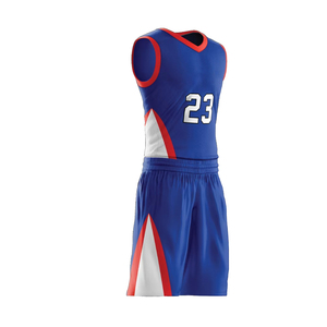 Conjunto de Uniforme de Baloncesto de Última Tendencia, Transpirable, 100% Poliéster, Anti-UV, Personalizado con el Logotipo del Equipo, Pantalones Cortos y Camiseta, Tallas Grandes - Product Image 5