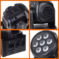 Светодиодный мини-прожектор AOPU 7x10W RGBW 4IN1 для сцены и дискотек (DJ-свет) для KTV