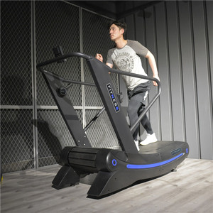 Corredor de aire al por mayor 2020 <span class=keywords><strong>cinta</strong></span> de correr curvada comercial de fitness manual, cintas de correr baratas de gimnasio en - Product Image 2
