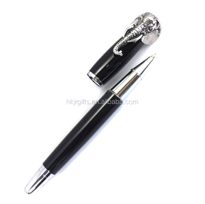 NM56R Executive Luxury Style Black Brass <b>Elephant</b> Clip Shape Pen Custom Logo Blue/Black Ink 1.0mm Writing Width Souvenir <b>Gift</b> - Product Image 3