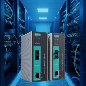 Convertidor de Medios de Fibra Óptica Industrial Moxa IMC-P101-S-SC, Ethernet a Fibra 10/100Mbps, Conector SC, RJ45, DC 5V - Product Image 3