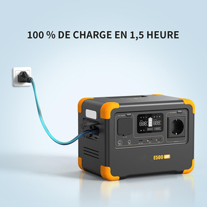 Centrale Électrique Portable 600W 576Wh pour Camping Extérieur Hors Réseau, Système Solaire, Vente en Gros Usine - Product Image 2