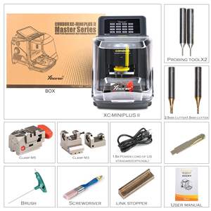 Machine à découper les clés Xhorse <span class=keywords><strong>Condor</strong></span> XC-MINI Plus II, prend en charge les clés de voiture, de moto et de maison, mise à jour en ligne - Product Image 2