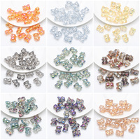 Perles en verre émaillé 3D en forme d'ours, trou moyen 12x14mm, pour pendentifs, colliers DIY, breloques de téléphone, accessoires et matériaux colorés
