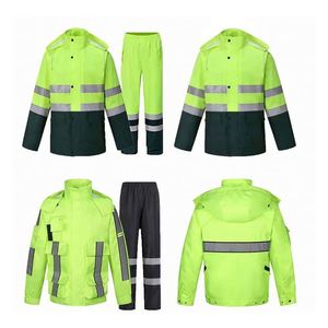 เสื้อกั๊กนิรภัยสะท้อนแสงแบบกำหนดเองพร้อมโลโก้ OEM มีกระเป๋าหลายช่อง เหมาะสำหรับงานก่อสร้าง การจราจร และงานอื่นๆ - Product Image 3
