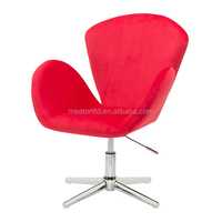 Fauteuil pivotant moderne ergonomique à hauteur réglable en mousse haute densité pour le salon