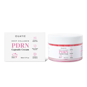 BLIW Crème hydratante éclat <span class=keywords><strong>de</strong></span> verre à l'ADN <span class=keywords><strong>de</strong></span> <span class=keywords><strong>saumon</strong></span>, soin coréen PDRN, capsules <span class=keywords><strong>de</strong></span> collagène rose pour un teint uniforme - Product Image 1