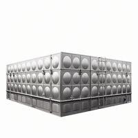 Panel de Acero Inoxidable SUS304 para Tanque de Agua, con Relieve en Forma de Domo, Grado Alimenticio, Grosor Personalizado, Modular, Directo de Fábrica