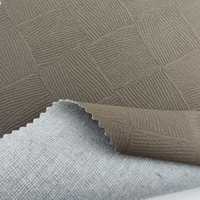 Tissu en cuir PU durable et résistant à l'abrasion pour vestes et robes d'hiver – Vente en gros directement des usines de confection